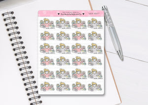 L_198 Washi Addict | Lottie Stickers | Planner Stickers