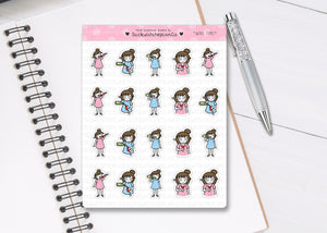 L_127 Wine Time | Lottie Stickers | Planner Stickers