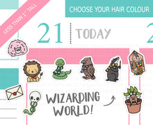 Load image into Gallery viewer, L_169 Wizarding World Decor | Lottie Stickers | Planner Stickers
