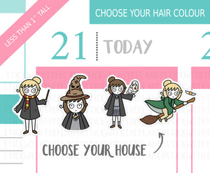 L_052 Wizarding World | Lottie Stickers | Planner Stickers