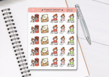 Load image into Gallery viewer, CL_025 Festive Writing | Lottie Stickers | Festive Planner Stickers
