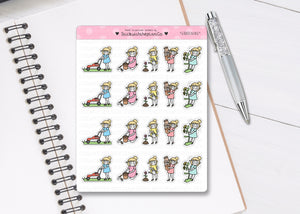 L_048 Gardening | Lottie Stickers | Planner Stickers