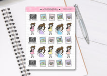 Load image into Gallery viewer, L_091 Photography | Lottie Stickers | Planner Stickers
