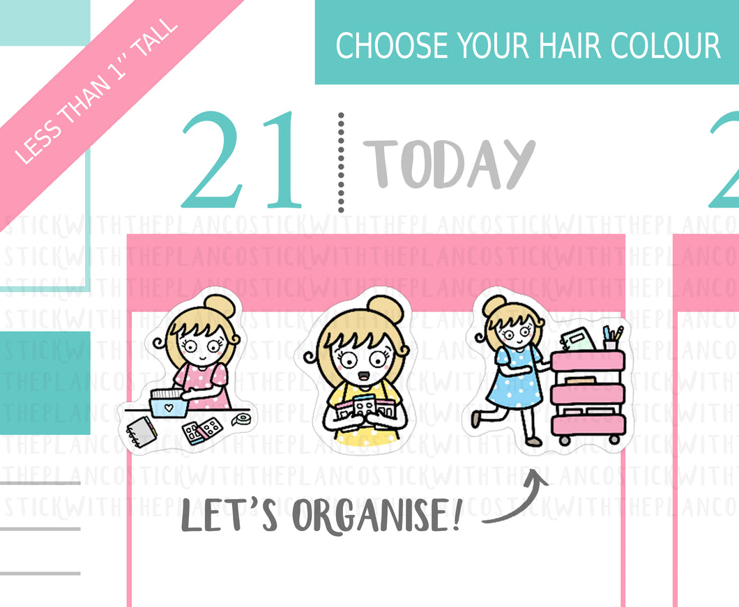 L_085 Planner and Sticker Organisation | Lottie Stickers | Planner Stickers